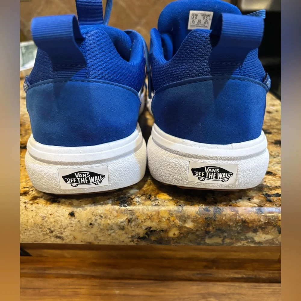 Vans UltraRange UltraCush Royal Blue White Sneakers Men’s 8 / Women’s 9.5 - Picture 3 of 12